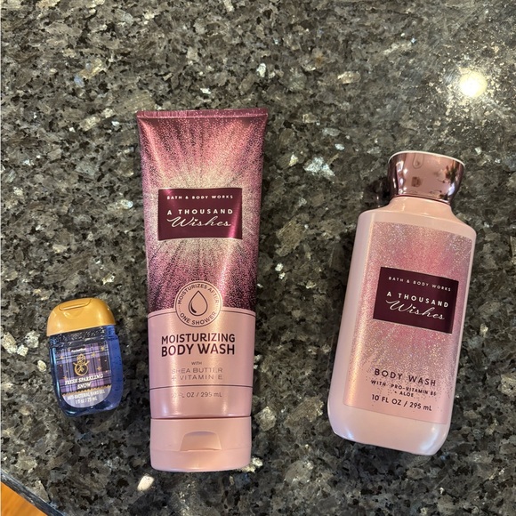 Bath & Body Works Other - NWOT Bath and Body Works Moisturizing Body Wash Set - Pink